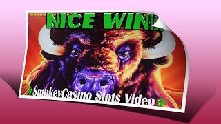 BUFFALO Legends Slot NICE WIN Bonus ~ Aristocrat