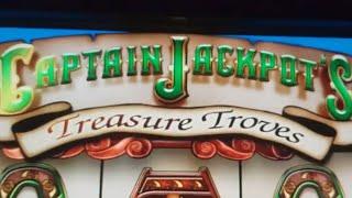 Captain Jackpot's Treasure Troves £70 Jackpot Slot