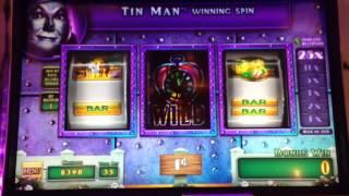 Wizard Of Oz Tin Man Bonus @35 Cent Bet-big Win!