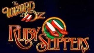 Wizard of Oz Ruby Slippers Bonus Win