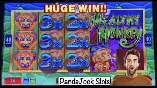 I felt something Big was coming and it did! Wealthy Monkey ⋆ Slots ⋆