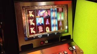 Playing the Black Widow slot machine in Las Vegas