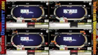 Cash Texas Holdem 50NL - Live Stream - 6 Max Online Cash Game Poker Strategy - pt 4