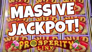 THE LARGEST PROSPERITY LINK LINE HIT JACKPOT EVER RECORDED!