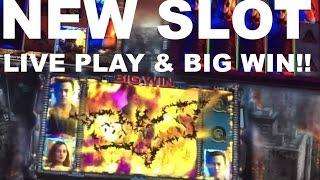 BIG WIN!!! LIVE PLAY on BATMAN Gothom City Heroes and Villians Slot Machine