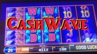 Cash Wave Slot Machine Bonus! Free Spins! ~ Bally (Cash Wave)