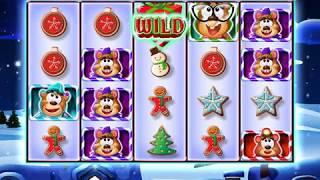 JINGLE BEARS Video Slot Casino Game with a SANTA'S SLEIGH FREE SPIN BONUS