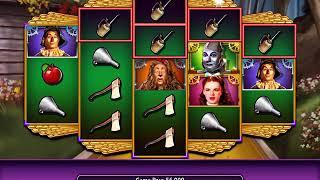 WIZARD OF OZ: WISH I HAD A HEART Video Slot Game with a TIN MAN FREE SPIN BONUS