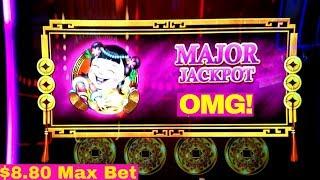 Dancing Drums Slot Machine HUGE WIN | Major JACKPOT WON | Dancing Drums Slot $8.80 Max Bet Bonus