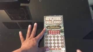 $25 New York millons lottery ticket