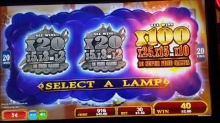 Lamp Of Destiny Slot Machine Bonuse Live Play