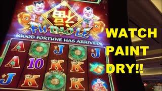 Yikes..Fu Dao Le Slot Machine Bonus Win, if you can call it that