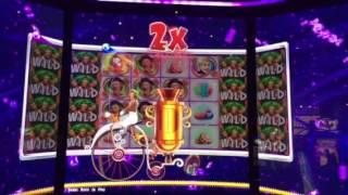 World of Wonka Slot Machine Oompa Loompa Bonus #1 New York Casino Las Vegas