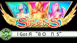 Sirens slot machine, encore bonus