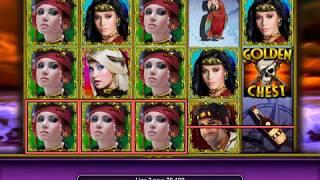 GOLDEN CHEST Video Slot Casino Game with a FREEBOOTER FREE SPIN BONUS