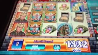 Palace of Riches-WMS slot machine bonus win