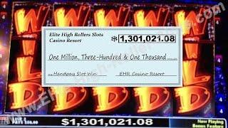 •$1,301,021.08 Million Dollar Cashout! Wild Life $100 Slot Machine Massive Jackpot Handpay • SiX Slo
