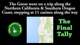 The Goose + FINAL TALLY + plays Slot Machines N Calif & S Oregon