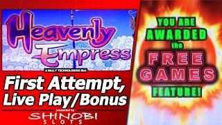 Heavenly Empress Slot - Live Play and Bonuses, Recommended by VegasLowRoller