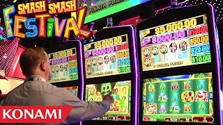 Smash Smash Festival Slot Machine from Konami •
