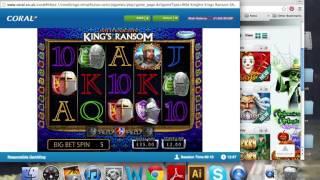 £30 mega spins Kings ransom and Roulette