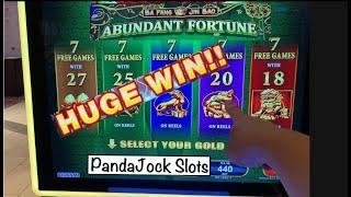 From now on, I’m picking this in the bonus! Huge win on Abundant Fortune, Ba Fang Jin Bao