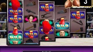 THE THREE STOOGES Video Slot Casino Game with a FIGHT NIGHT FREE SPIN BONUS