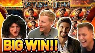 BIG WIN!!! RETURN OF THE DEAD BIG WIN - €5 bet on Casino slot from CasinoDaddys stream