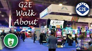 #G2E2018 Random Walk About showing G2E booths you normally don't see