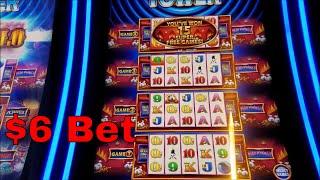 Wicked Winnings 2 Slot Machine Bonus Win $6 Bet  |Wonder 4 Jackpots Slot