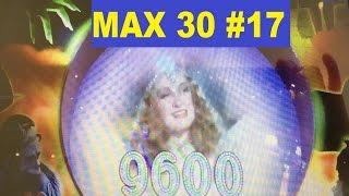 •MAX 30 ( #17 ) Series ! •Wizard of Oz Ruby Slippers Slot machine •$4.80 MAX BET Las Vegas