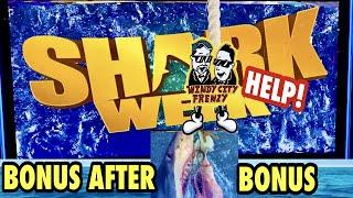 SHARK WEEK SLOT⋆ Slots ⋆SHARK ATTACKS⋆ Slots ⋆MAX BET! ENDLESS BONUSES!⋆ Slots ⋆HO CHUNK GAMING MADISON!