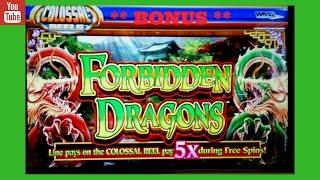 WMS - Forbidden Dragons (Colossal Reels) : Bonus on $2.50 bet