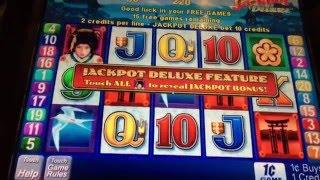 Geisha Slot Machine! - Jackpot Deluxe Feature - 5X WIN???? • DJ BIZICK'S SLOT CHANNEL