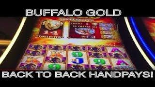 2 Handpays On Buffalo Gold Slot In One Nite