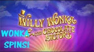Willy Wonka - WMS Slot Machine Bonus Win - "Wonka Spins"