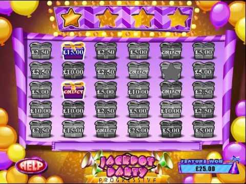 £295 SURPRISE JACKPOT PROGRESSIVE (1183 X STAKE) INVADERS OF THE PLANET MOOLAH ™ AT JACKPOT PARTY