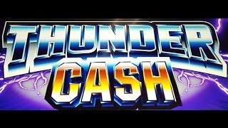 Ainsworth Thunder Cash HUGE WIN Free Spin bonus $5 bet slot machine
