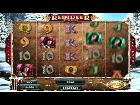 Free Reindeer Wild Wins slot machine by Genesis Gaming gameplay ★ SlotsUp
