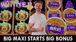⋆ Slots ⋆ BIG MAXI Starts BIG BONUS ⋆ Slots ⋆ Mighty Cash ULTRA Wins at Agua Caliente Rancho Mirage 