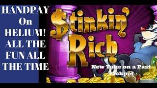 On Helium Stinkin Rich oldie but a fun one to relive JACKPOT