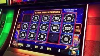 Lightning Link High Stakes Hold & Spin Bonus & Line Hit $.10 Denom New York Casino Las Vegas