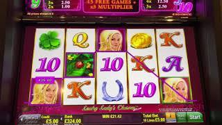 Free spin bonus on lucky lady’s charm £5 max bet bonus can I re-trigger as many times as before?