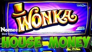 Wonka Slot Machine - More Max Bet Bonuses - House Money!!