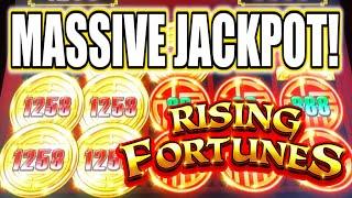 INSANE MAX BET RISING FORTUNES JACKPOT IN DEADWOOD!