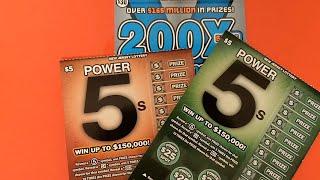 Brand New Scratch Off Tickets in New Jersey, POWER 5s
