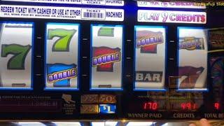 Dollar Slots - Wild Double Strike & Smokin' Sevens - High Limit Slots 赤富士スロット, カリフォルニア カジノ, ロサンゼルス
