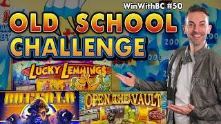 Old School SLOT MACHINES Challenge ⋆ Slots ⋆ Do they pay better?