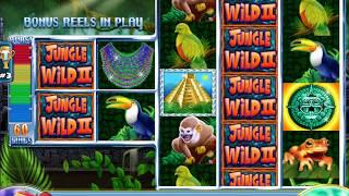 JUNGLE WILD II Video Slot Casino Game with an 