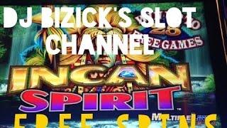 ~*** FREE SPIN BONUS  ***~ Incan Spirit Slot Machine ~ SEEN BETTER... • DJ BIZICK'S SLOT CHANNEL